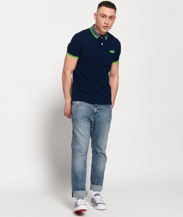 Sunrise Cali Organic Cotton Pique Polo Shirt Image 3