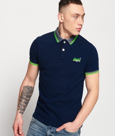 Sunrise Cali Organic Cotton Pique Polo Shirt Image 1