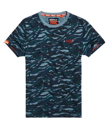 T-shirt brodé Vintage Orange Label Image 1