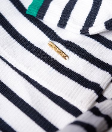 Kasey Tipped Ribbed Crew Knit Image 6