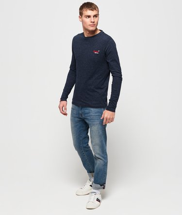 Orange Label Vintage Embroidered Long Sleeve Top Image 3