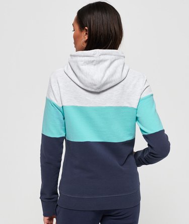 Track & Field Lightweight Colour Block hoodie Image 4