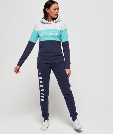 Track & Field Lightweight Colour Block hoodie Image 3