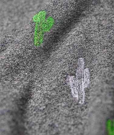 All Over Embroidered Crew Sweatshirt Image 7