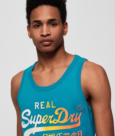 Vintage Logo Authentic Fade Mid Weight Vest Top Image 5