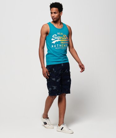 Vintage Logo Authentic Fade Mid Weight Vest Top Image 3