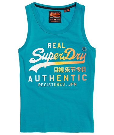 Vintage Logo Authentic Fade Mid Weight Vest Top Image 2