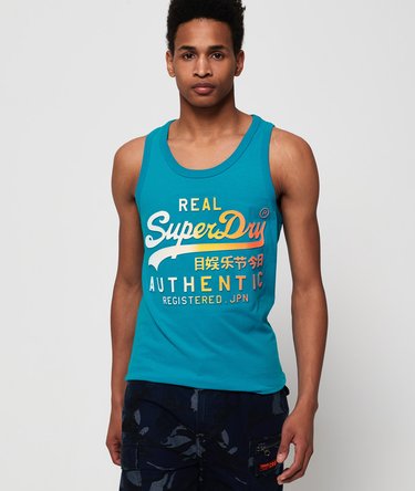 Vintage Logo Authentic Fade Mid Weight Vest Top Image 1