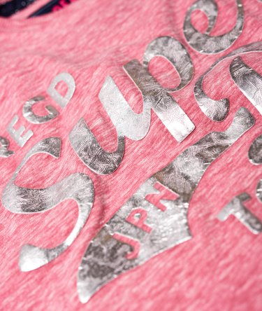T-shirt à logo métallisé texturé Tokyo 7 Image 7