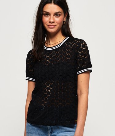 Ayesha Spitzen-T-Shirt Image 1