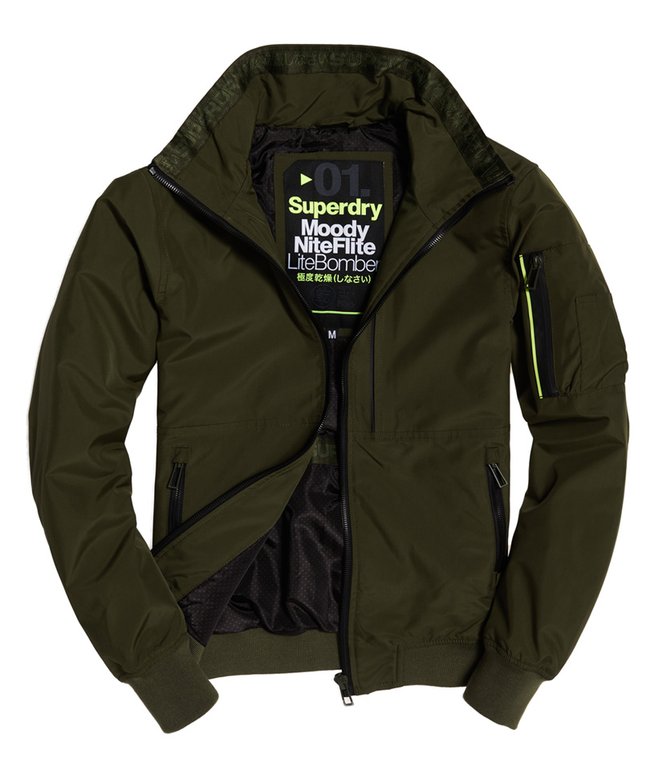 Leichte Moody Bomberjacke