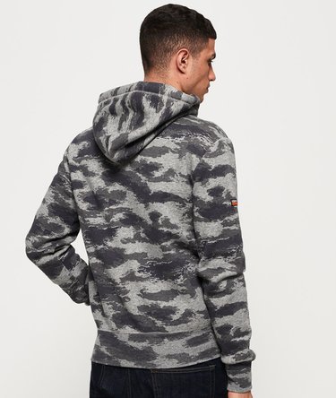 Vintage Logo Authentic Camo Hoodie Image 4