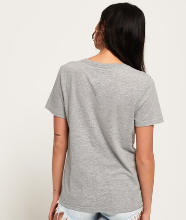 Vintage Logo Boutique Embroidery T-Shirt Image 4