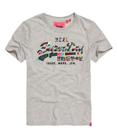 Vintage Logo Boutique Embroidery T-Shirt Image 2