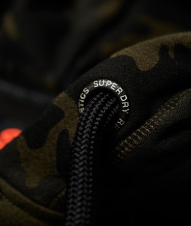 Sweat à capuche camouflage avec logo vintage Authentic Image 7