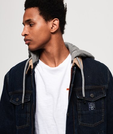 Hooded Hacienda Trucker Jacket Image 4