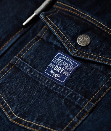 Hooded Hacienda Trucker Jacket Image 9