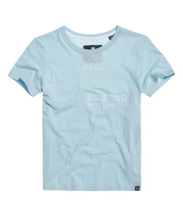 T-shirt ton sur ton Vintage Logo Image 2