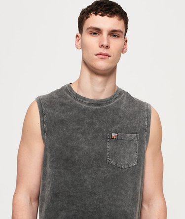 Surplus Goods Pocket Oversized Vest Top Image 5