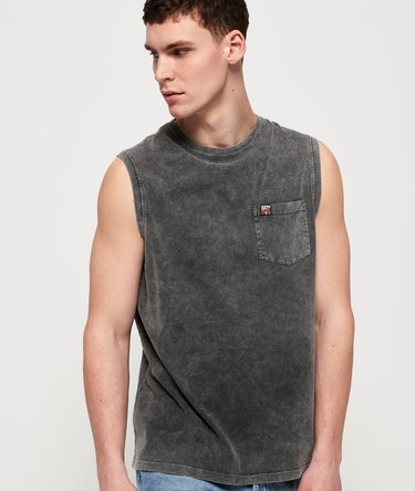 Surplus Goods Pocket Oversized Vest Top Image 1