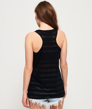 West Coast Burnout Stripe Vest Top Image 4