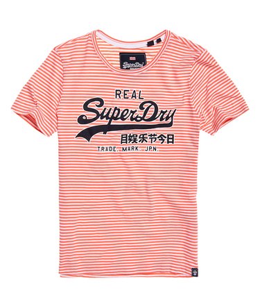 Vintage Logo Stripe T-Shirt Image 2