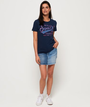 T-shirt avec logo résistant effet craquelé Real Originals Image 3