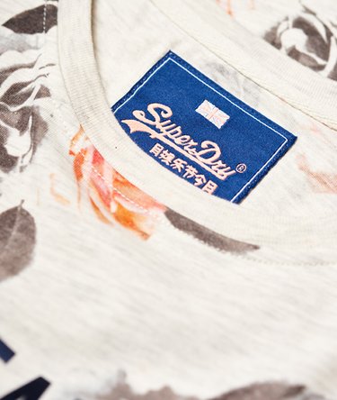 Vintage Logo Photo Rose T-shirt met all-overprint Image 6