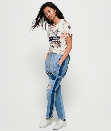 Vintage Logo Photo Rose T-shirt met all-overprint Image 3