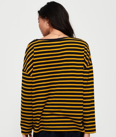 Ashby Stripe Long Sleeve Top Image 4