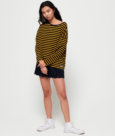 Ashby Stripe Long Sleeve Top Image 3