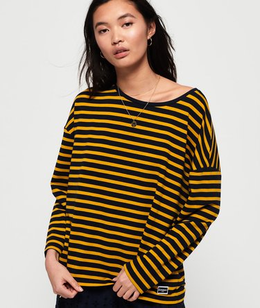Ashby Stripe Long Sleeve Top Image 1