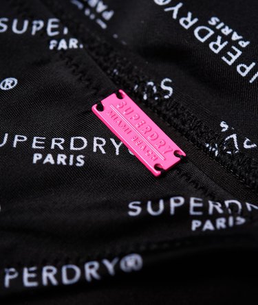 Superdry Logo Tri Bikini Bottom Image 6