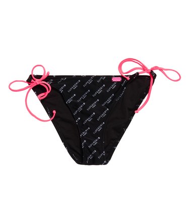 Superdry Logo Tri Bikini Bottom Image 2