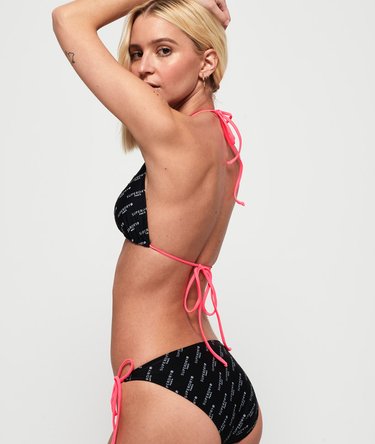 Superdry Logo Tri Bikini Top Image 4