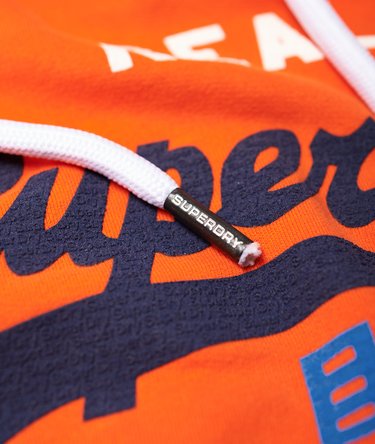 Vintage Logo Tri Colour Lite Hoodie Image 7