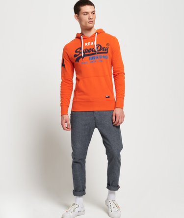 Vintage Logo Tri Colour Lite Hoodie Image 3