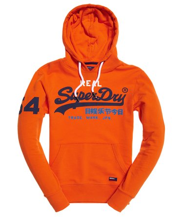 Vintage Logo Tri Colour Lite Hoodie Image 2