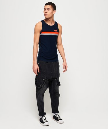 Tri Colour Vest Top Image 3