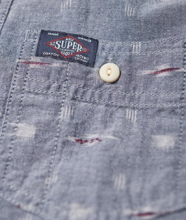 Chemise à rivets Indigo Image 7