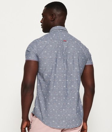 Chemise à rivets Indigo Image 4