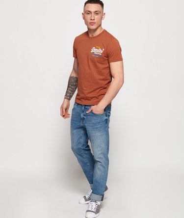 Camiseta ligera con logo Vintage degradado Cali Image 4