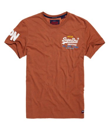 Camiseta ligera con logo Vintage degradado Cali Image 1