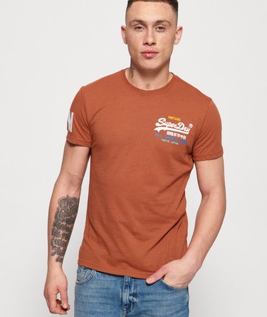 Camiseta ligera con logo Vintage degradado Cali Image 2