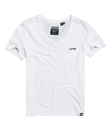 T-shirt à col V Essential Orange Label Image 2