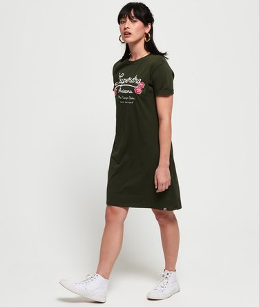 Graphic T-Shirt Dress Image 2