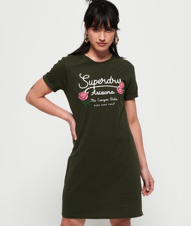Graphic T-Shirt Dress Image 1