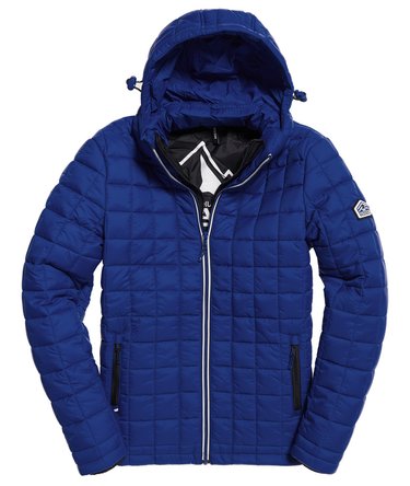 Hooded Box Quilt Fuji Jacket Image 1
