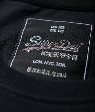 T-shirt ample Vintage Logo lamé texturé Image 6