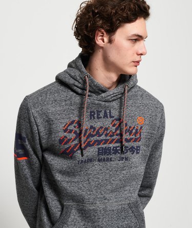 Vintage Logo Neon Tip Hoodie Image 1